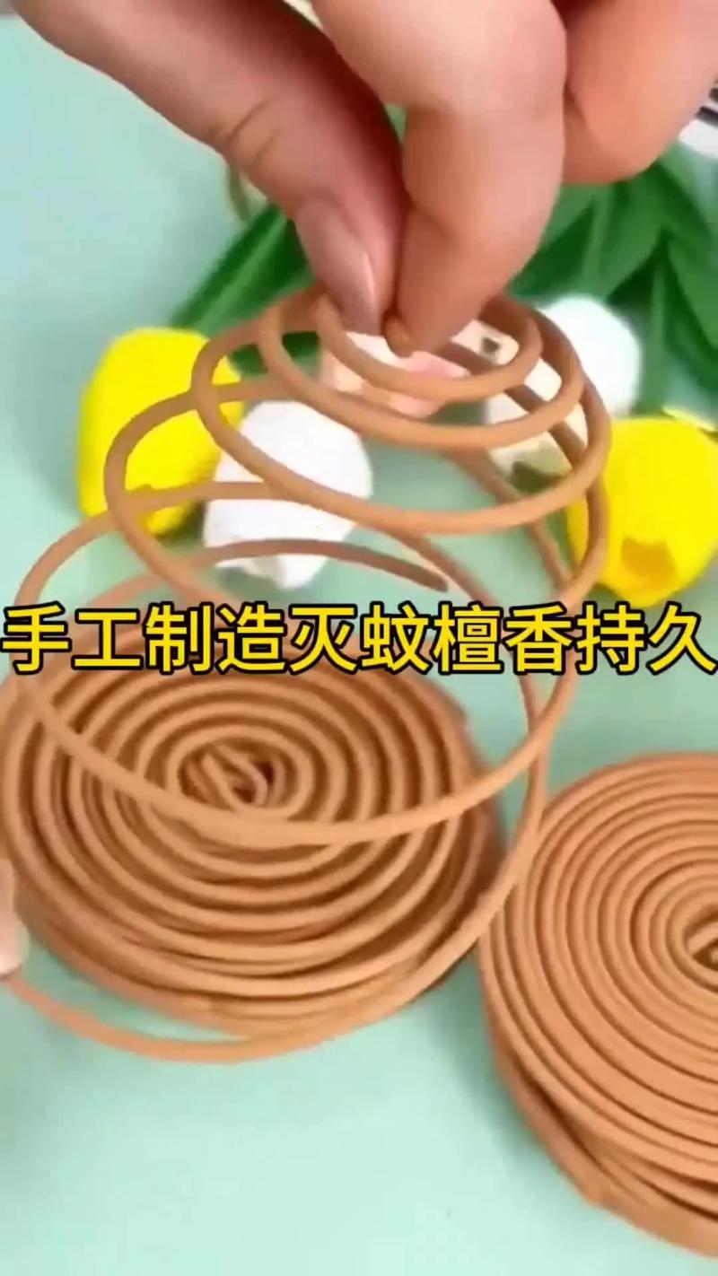 手工制造滅蚊檀香蚊香 家用強(qiáng)力驅(qū)蚊蚊蠅香，清香型戶外托盤持久解析